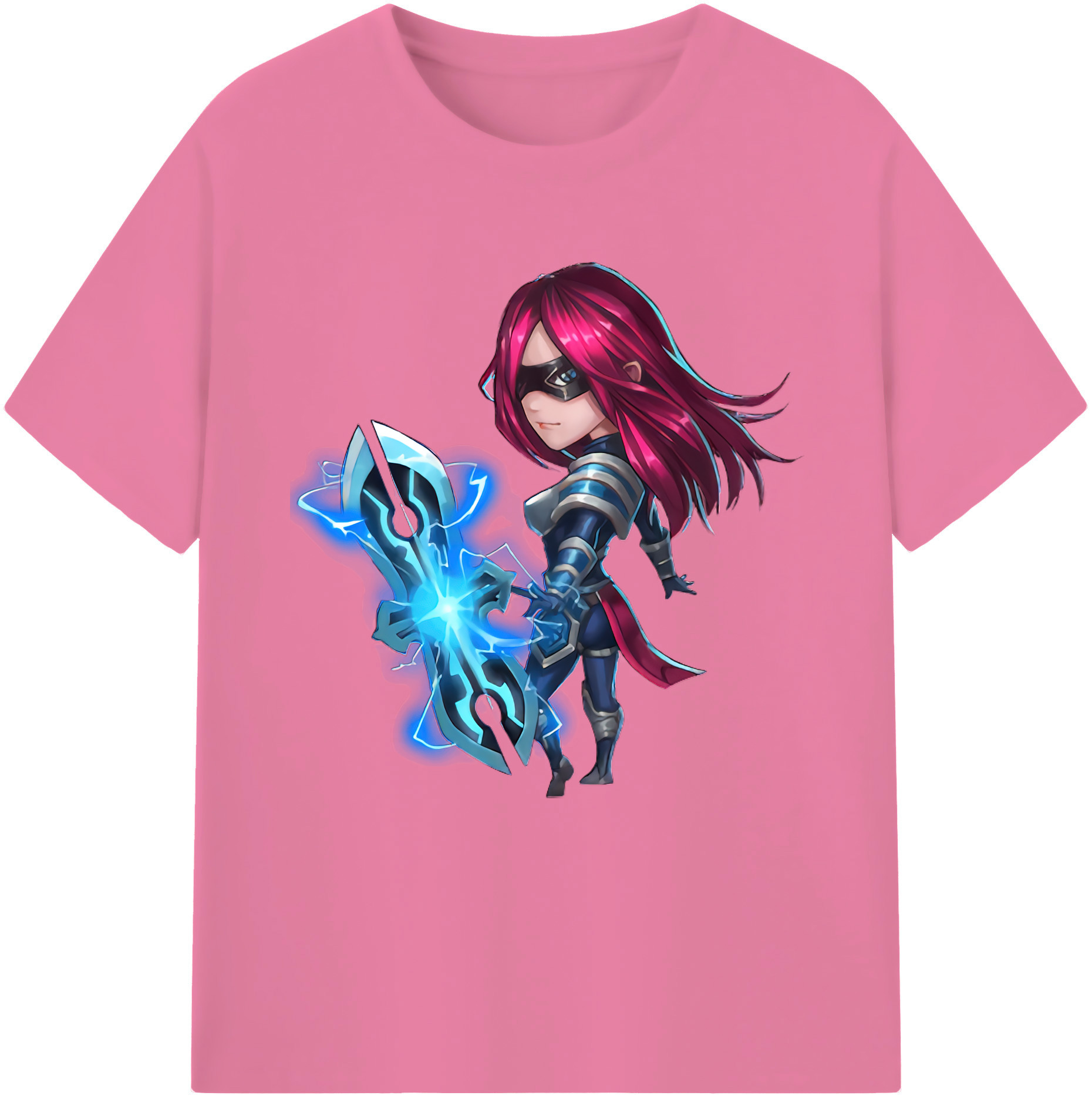 リーグ・オブ・レジェンド League of Legends LOL 綿100％半袖Tシャツ（フロントプリント）